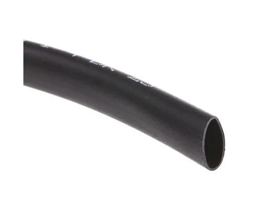 63-4657-13　Heat Shrink Tube Elastomer Before Shrink 19 mm After Shrink 9.5 mm Sleeve Length 75 m Black　DR-25-TW-34-0-SP
