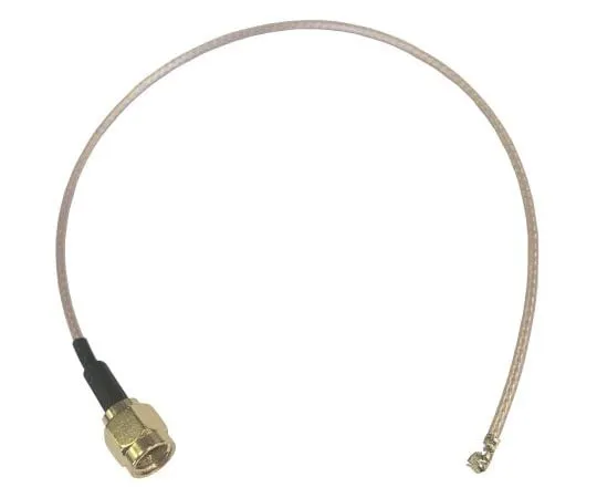 63-4682-17　RF Solutions Black Female U.FL to Male SMA RG178 Coaxial Cable, 50 Ω　CBA-UFL-SMAM25