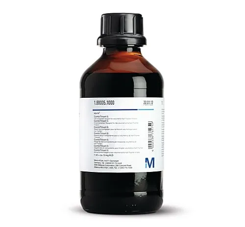 61-0322-58　Reagent For Karl Fischer Capacity Titration CombiTitrant 5,1 Liquid Type, 1mL/ca. 5 mg H2O Aquastar(R) 18800 5 500mL　1.88005.0500