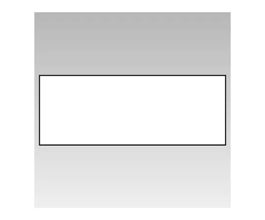 62-6154-23　Free Stand Plain Plate White 225 x 300 x 2 t　887-14
