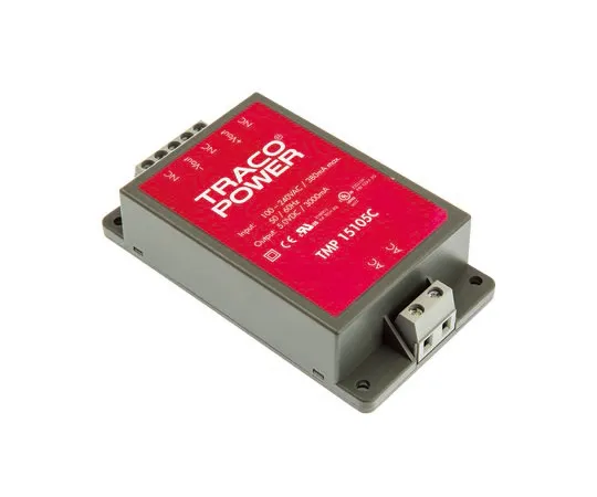 63-4924-43　TRACOPOWER 15W 1 Output Embedded Switch Mode Power Supply SMPS, 3A, 5V dc Encapsulated　TMP 15105C