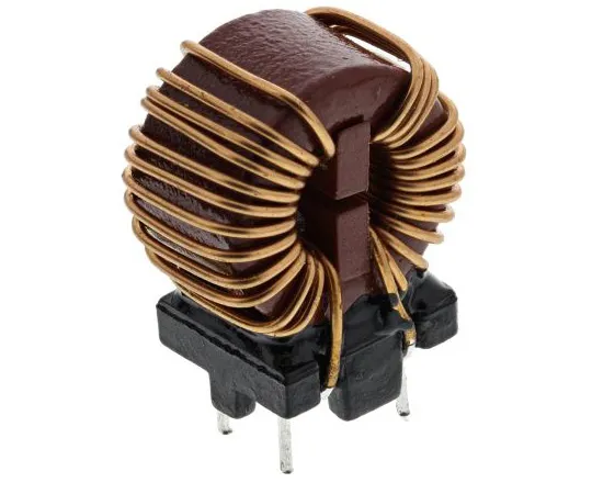 63-4824-91　Wurth 1 mH ±30% Leaded Inductor, 3A Idc, 35mΩ Rdc WE-CMB　744822301