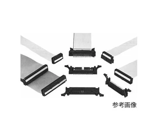 63-4703-72　Hirose 34-Way IDC Connector Plug for  Through Hole Mount, 2-Row　HIF3BA-34PA-2.54WB(71)