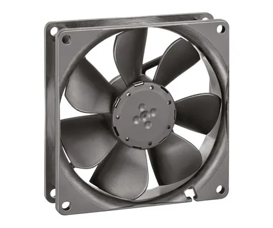63-4766-72　ebm-papst 3400N Series Axial Fan, 92 x 92 x 25.4mm, 84m³/h, 2.2W, 12 V dc　3412NG