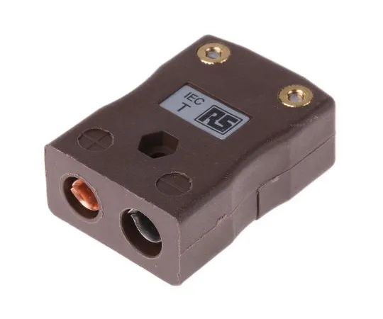 63-4773-54　RS PRO IEC Standard Quick Wire Thermocouple Socket for *** with Type T Thermocouple Type T, Standard　363-0020