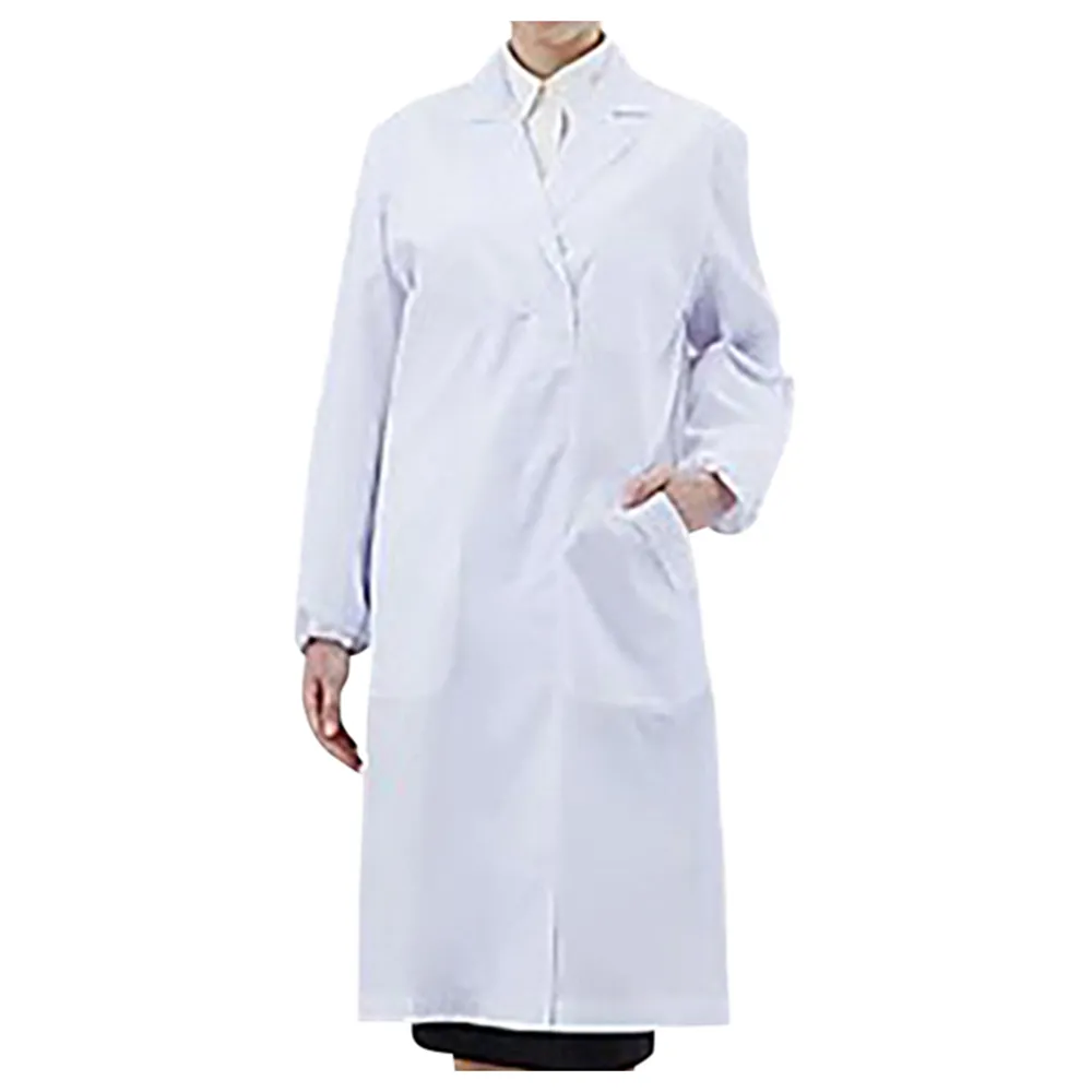 1-3281-01　ASLAB White Coat Single (For Women) S　AL-FS