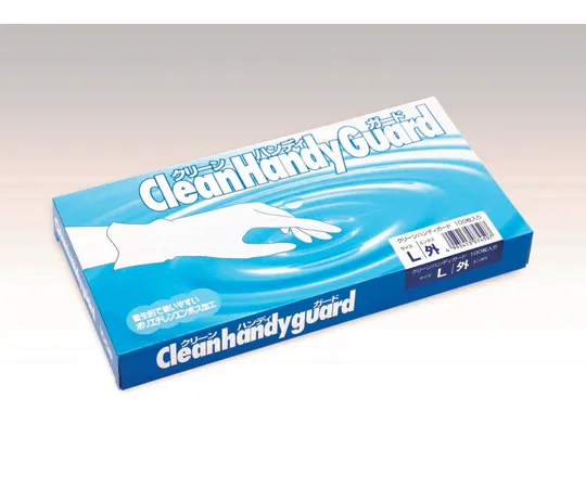 65-0562-68　Clean Handy Guard (Outer Embossed) L 100 Pieces Pack　-