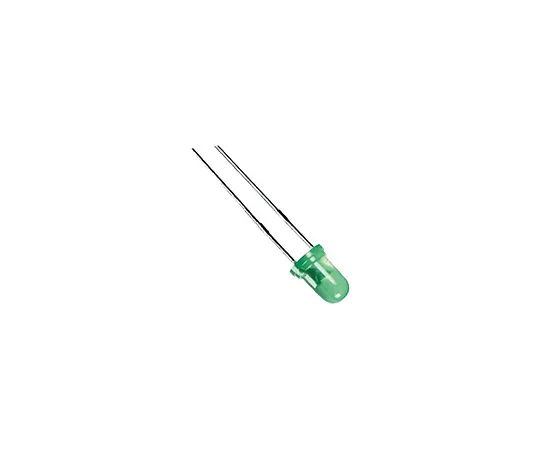 63-4744-34　14 V Green LED 3mm Through Hole, Kingbright L-934SGD-12V　L-934SGD-12V