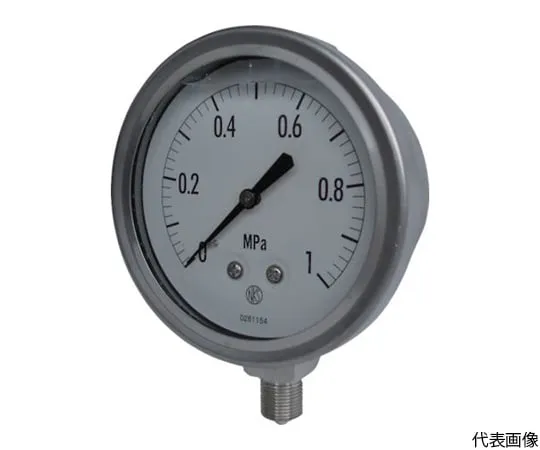 64-7270-81　Pressure Gauge with Glycerin Pressure Range (MPa): 0.0~5.00　GV42-133-5.0MP