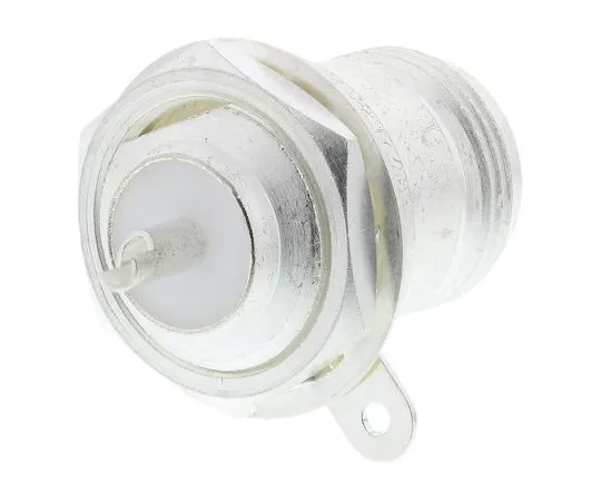 63-4782-63　TE Connectivity 50Ω Straight Panel Mount N Type Connector, jack, Solder Termination, 0 → 11GHz　1-1337417-0