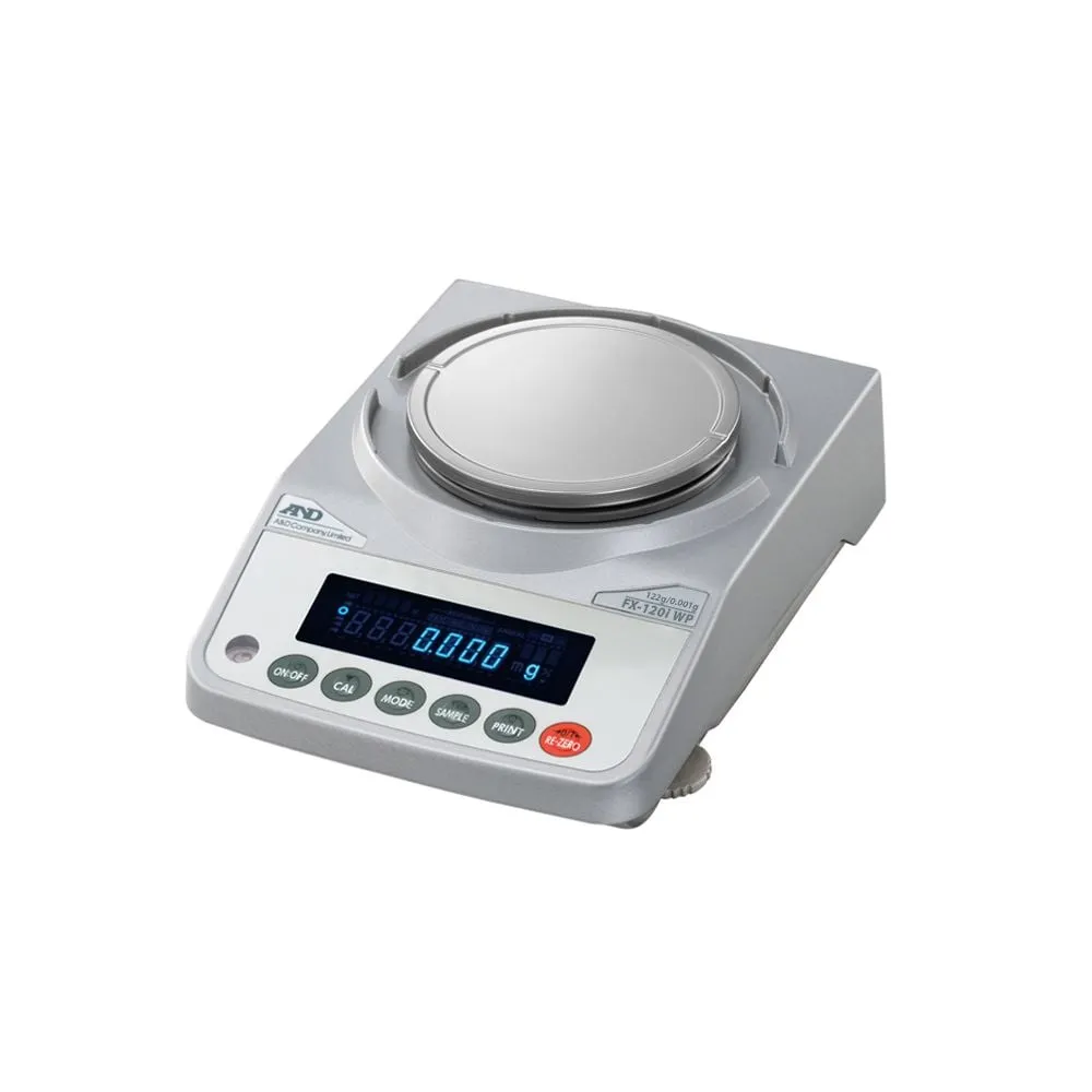 64-4051-18　Dust Control Waterproofing Electronic Balance FX-iWP Series With General Calibration　FX120iWP-JA-00A00