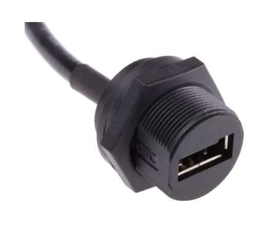 63-4662-05　RS PRO, Straight, Panel Mount, Socket Type Mini IP67 USB Connector　111-6761