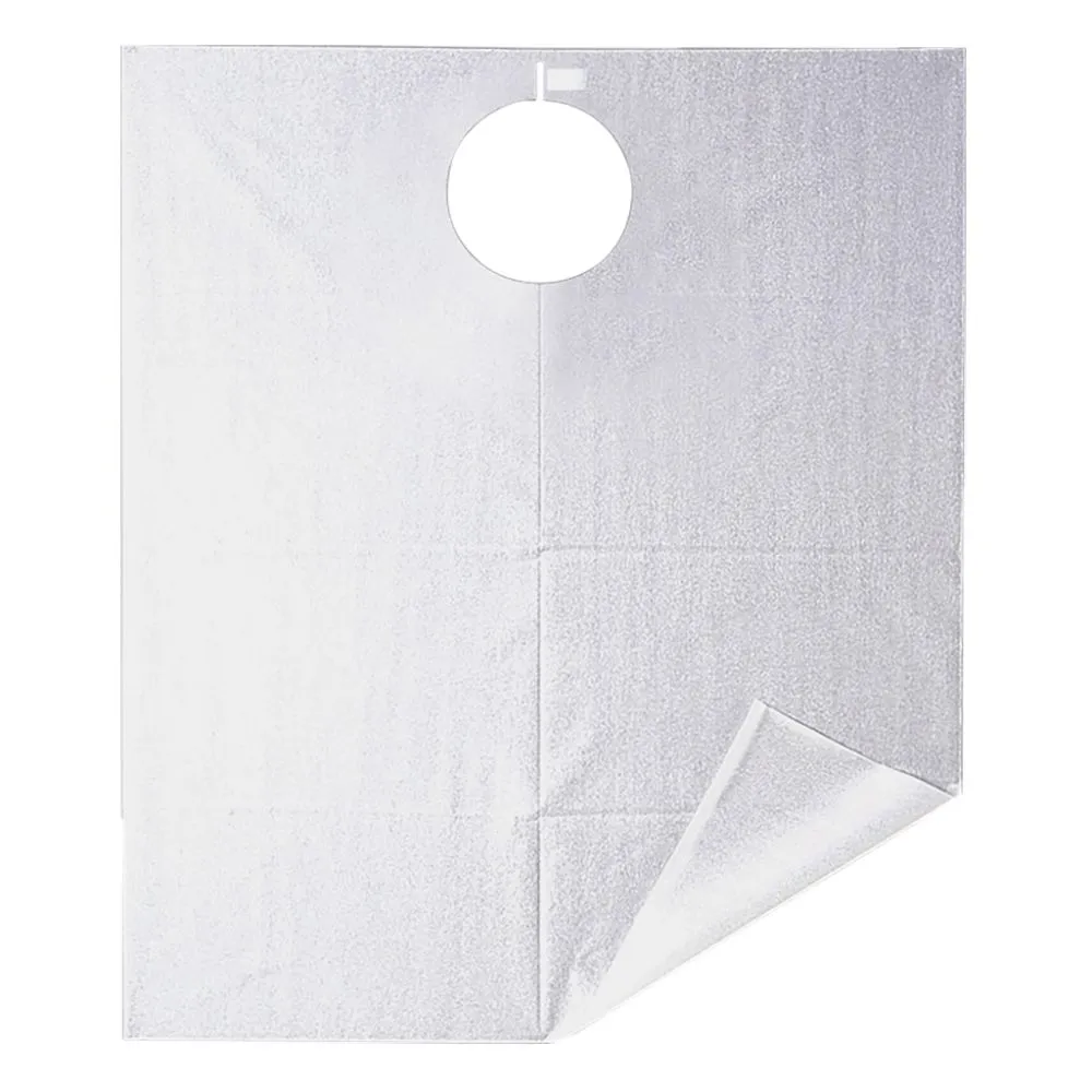 63-5577-20　Disposable Apron Large White 100 Pieces　076367