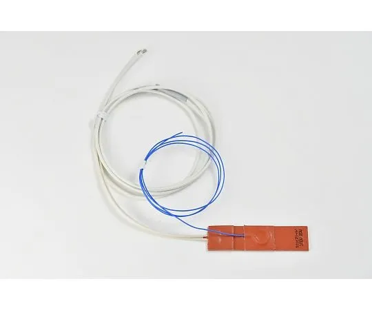 64-3423-49　Silicon Rubber Heater [Thermocouple 10m, Lead wire extension 10m] 100V 20W 25mm x 100mm　SR100-20-25-100-K10
