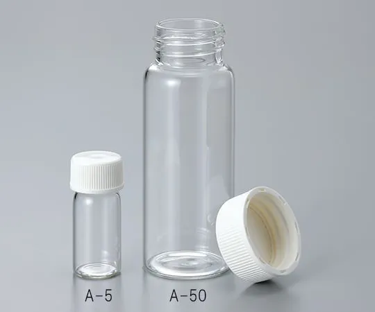 3-1599-01　［Discontinued］Screw Vial Bottle 100 Pcs　A-5