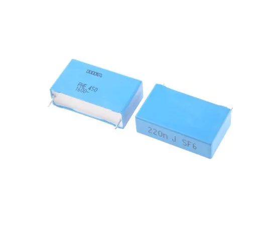 63-4869-93　KEMET 220nF Polypropylene Capacitor PP 1.6 kV dc, 650 V ac ±5% Tolerance Through Hole PHE450 Series　PHE450RR6220JR06L2