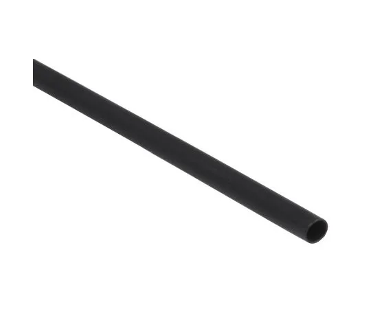 63-4751-90　RS Black Halogen Free Heat Shrink Tubing 3mm Sleeve Dia. x 1.2m Length 3:1 Ratio　281-2811