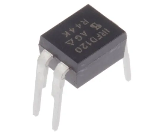 63-4866-56　IRFD120PBF N-Channel MOSFET, 1.3 A, 100 V, 4-Pin HVMDIP Vishay　IRFD120PBF