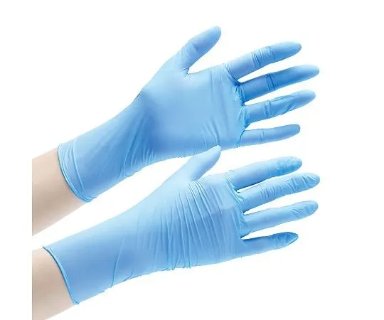 64-1121-77　Nitrile Gloves, No Vulcanization Accelerators, Velte 722 SS, Blue Powder Free, 100 ct　VERTE-722-SS