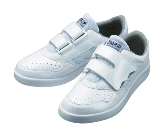 67-3130-03　Ultra-Lightweight Anti-Slip Work Shoes High Grip White 22.0 cm　H716N-W-22.0