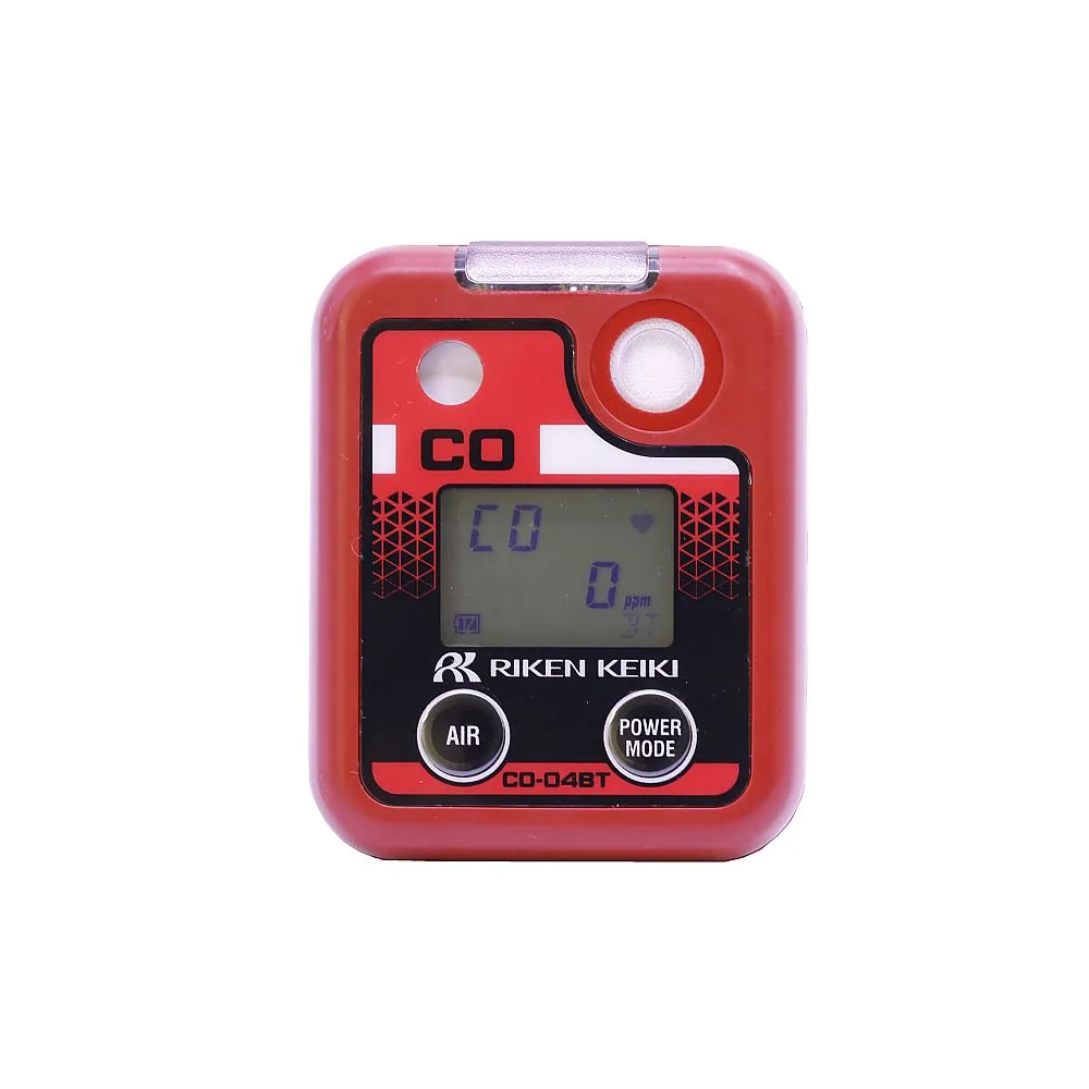 67-6600-52　Personal Carbon Monoxide Meter (Reduced Hydrogen Interference), Battery Type, Bluetooth Compatible　CO-04BT(C-)