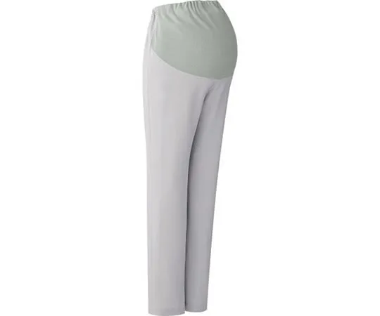 67-3134-90　All Year Work Wear Maternity Pants VEMT11 Bottom Silver Gray S　VEMT11-SITA-S