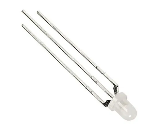 63-4738-67　2 V, 2.2 V Green & Red LED 3mm Through Hole, Kingbright L-93WEGW　L-93WEGW