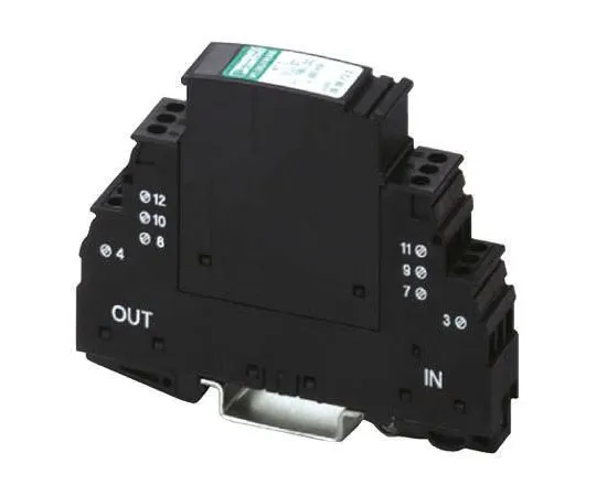 63-4917-27　Industrial Surge Protector, 18kA, 185 V dc, DIN Rail Mount　2882828