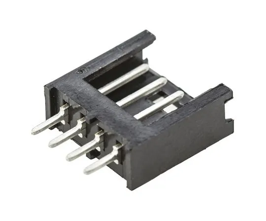 63-4840-85　TE Connectivity AMPMODU MOD II, 4 Way, 1 Row, Straight PCB Header　280371-1