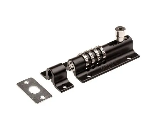 63-4841-93　Squire Steel No Powder Coated Door Bolt, 120 x 50mm　RSCOMBI-4