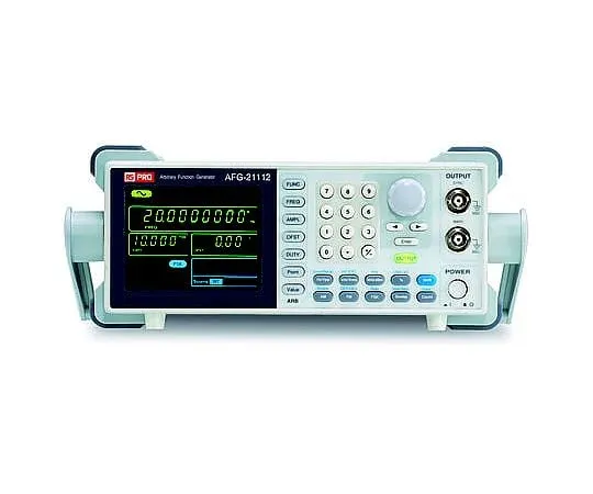 63-4668-78　RS PRO AFG21112 Function Generator & Counter 12MHz (Sinewave) USB　123-3532
