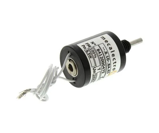 63-4713-30　Push Pull Action Tubular Solenoid, 10mm stroke, 24 V dc, 8.5W　810BA83