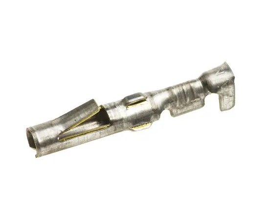 63-4757-71　TE Connectivity Commercial MATE-N-LOK Series Crimp Terminal, Female, 0.2mm² to 0.8mm², 24AWG to 18AWG, Tin Plating　60617-1