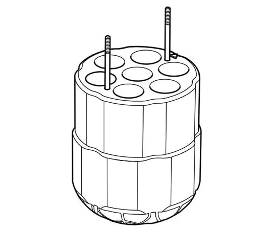 63-8460-80　Adapter 15mL Conical Tube for S-4x400　5910 702.000