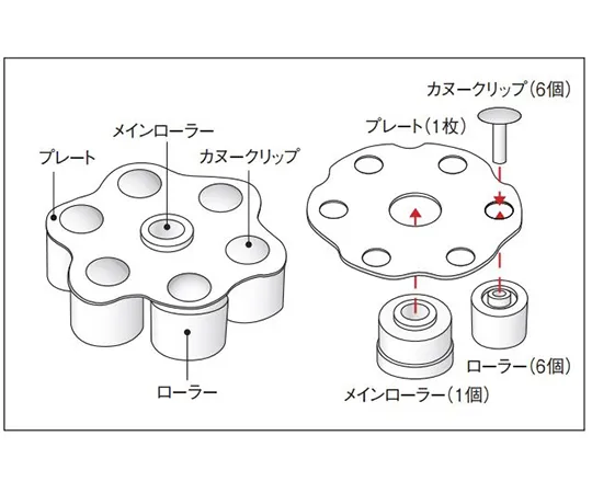 65-0583-47　6 rollers