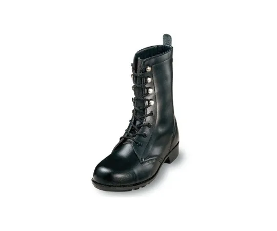 64-6537-05　Long Lace-Up Boots Black 23 cm　S511P