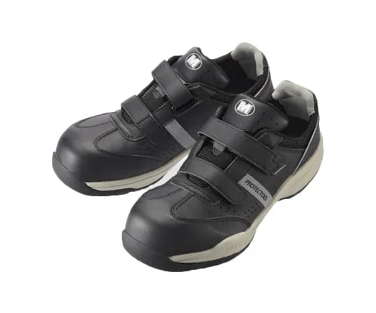67-3126-78　JSAA Class A Certified Sneakers with Pinkie Protection Toecap (Protect Tows 5) Black 22.0 cm　PF115-BK-22.0