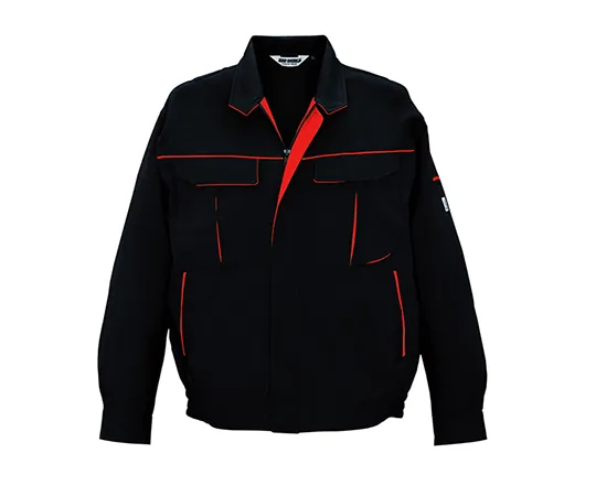 63-1786-05　Long Sleeve Jacket Blackx Red　2627-74-S