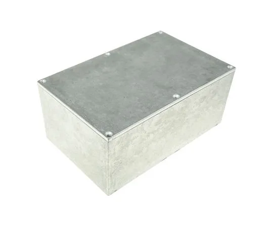 63-4768-44　Hammond Shallow Lid - Thin Wall, Die Cast Aluminium Enclosure, IP54, Shielded, 188 x 120 x 82mm　26357PSLA