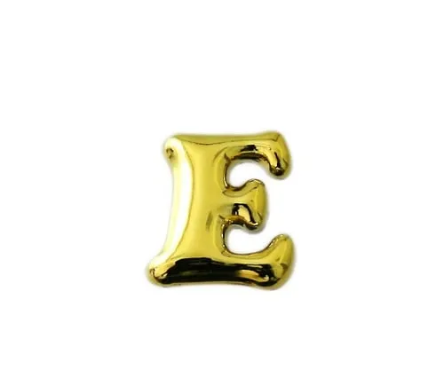 61-7421-12　Gold Characters Small E　ABG15-E