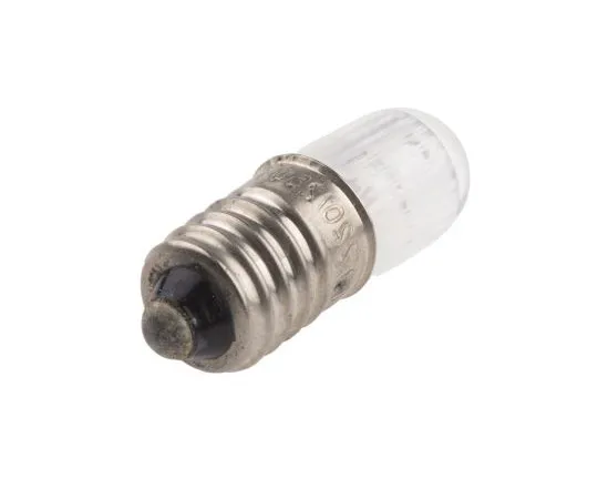 63-4918-87　9 mm Orange Neon Indicator Lamp, E10, 220/250 V 1.8 mA　655-9429