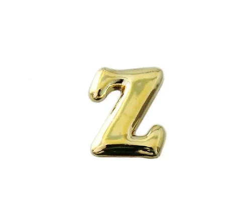 61-7421-33　Gold Characters Small Z　ABG15-Z
