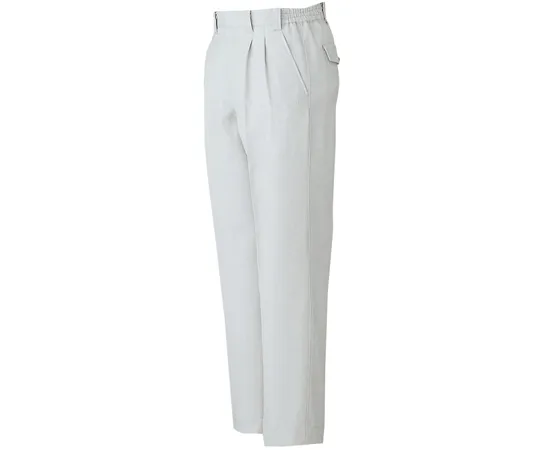 65-1253-28　Work Clothes, Men's Slacks 95% Poly Silver Gray S RC461-SITA-S　RC461-SITA-S
