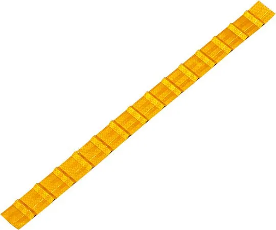 62-6113-82　Eye Guidance Reflector Wave Line 50 Width Yellow　866-13