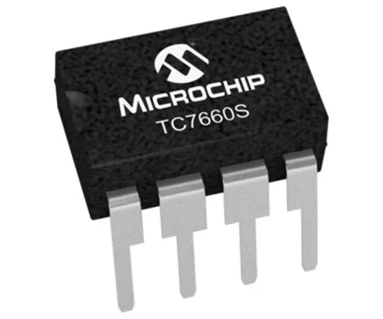 63-4736-48　Microchip TC7660SCPA, 1-Channel DC-DC Converter, 20mA 8-Pin, PDIP　TC7660SCPA