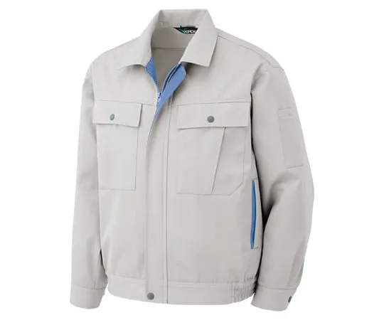 65-1232-23　Work Clothes, Male/Female Pair Blouson Silver Gray SS G561-UE-SS　G561-UE-SS