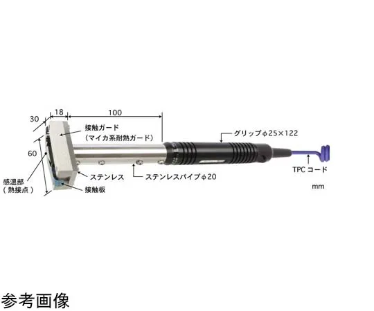 65-3529-78　Temperature Sensor S-Type Series for High Performance Moving Surfaces -50~600°C Slide Guard Type Straight K Type　S-551K-01-1-TPC1-ASP