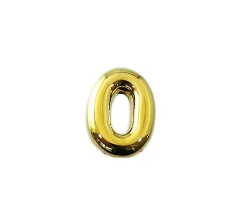 61-7421-07　Gold Characters Small Number 0　ABG15-0