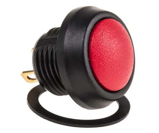 63-4745-19　ITW Single Pole Single Throw (SPST) Momentary Miniature Push Button Switch, 13.6 (Dia.)mm, Panel Mount　59-512
