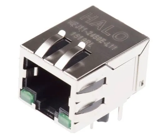63-4930-07　Halo Electronics FastJack Series, Female RJ45 Connector　HFJ11-2450E-L11RL